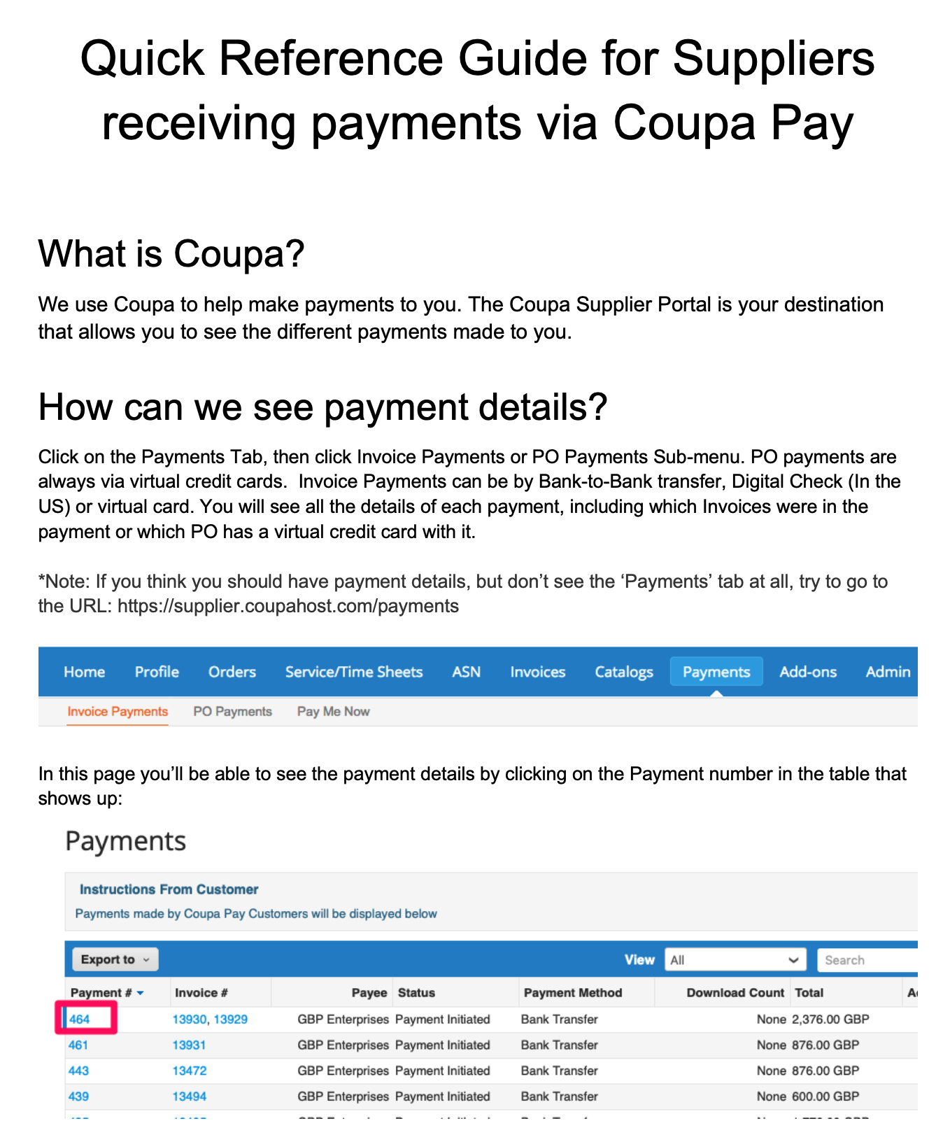 coupa purchase to pay