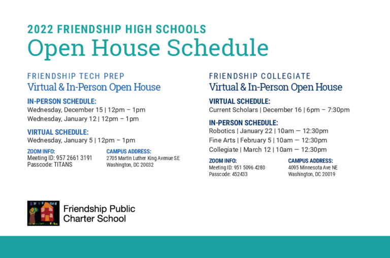 Homepage - Friendship Public Charter School